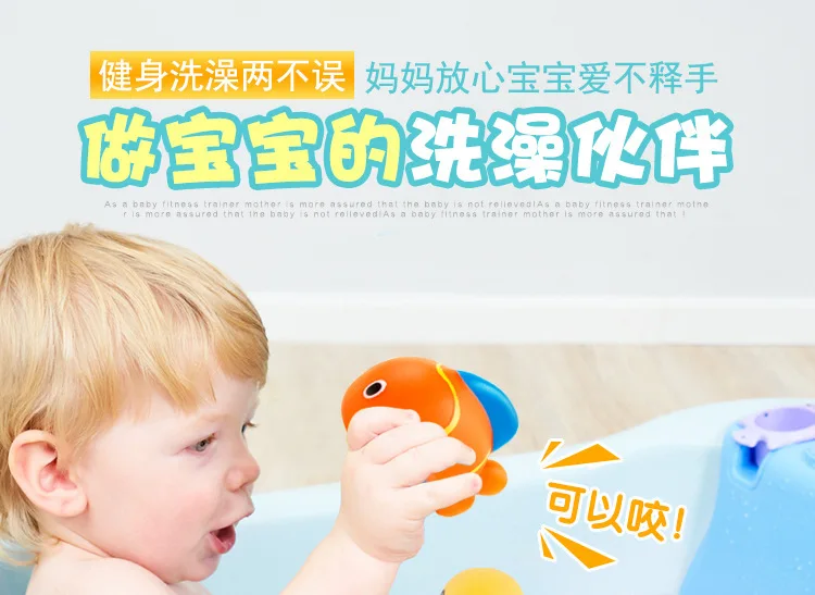 Мини животное ребенок играть вода винил играть с водой Ванна слякоть плесень игрушка вода spouing Летний Пляжный купальный игрушка