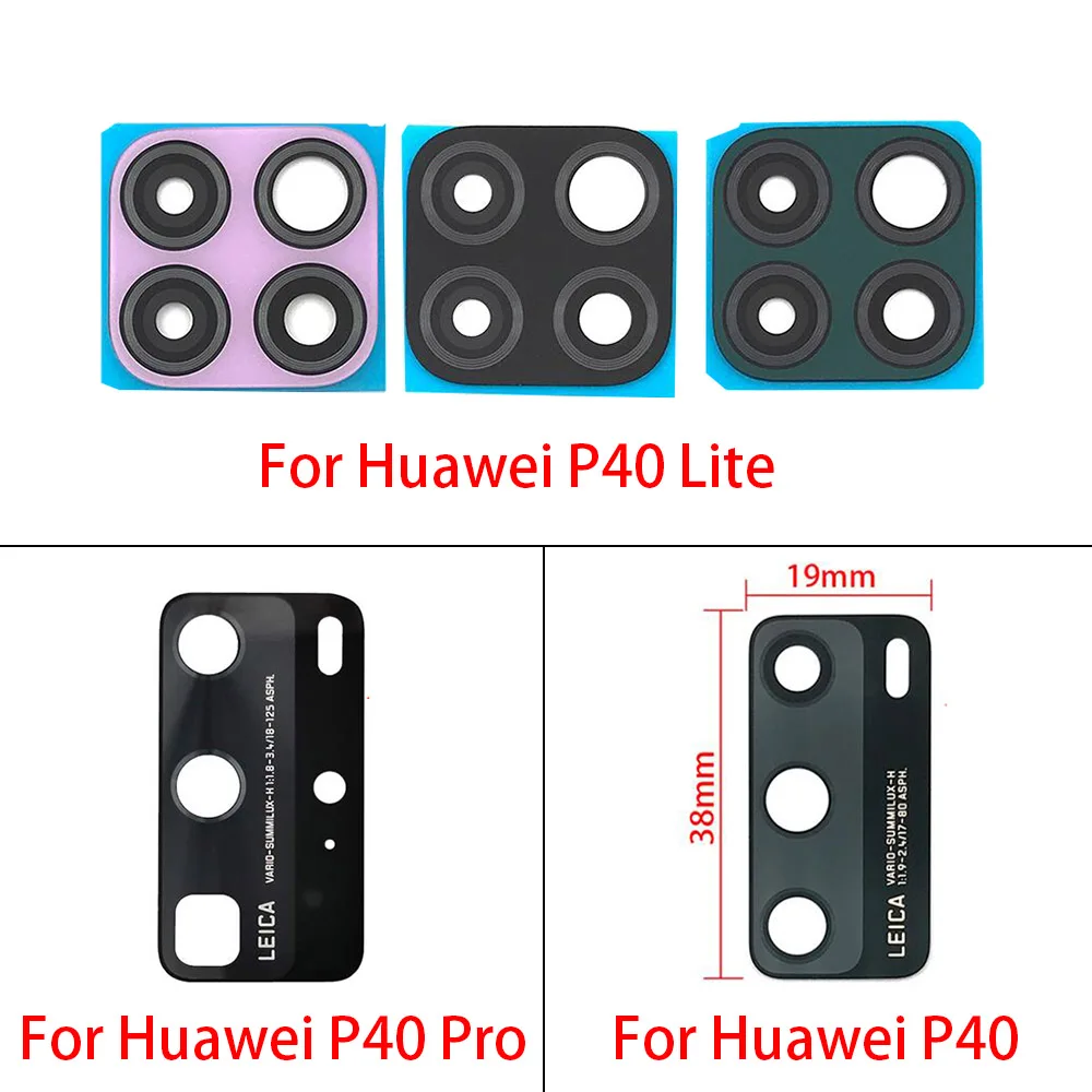 Premium Rear Camera Lens Glass with Adhesive Replacement