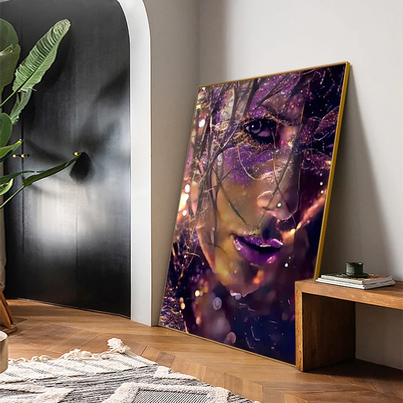 5d Full DIY Rhinestone Diamond Painting Women Paint By Numbers Full Square Drill Cross-stitch Kits Crafts Embroidery Mosaic Art