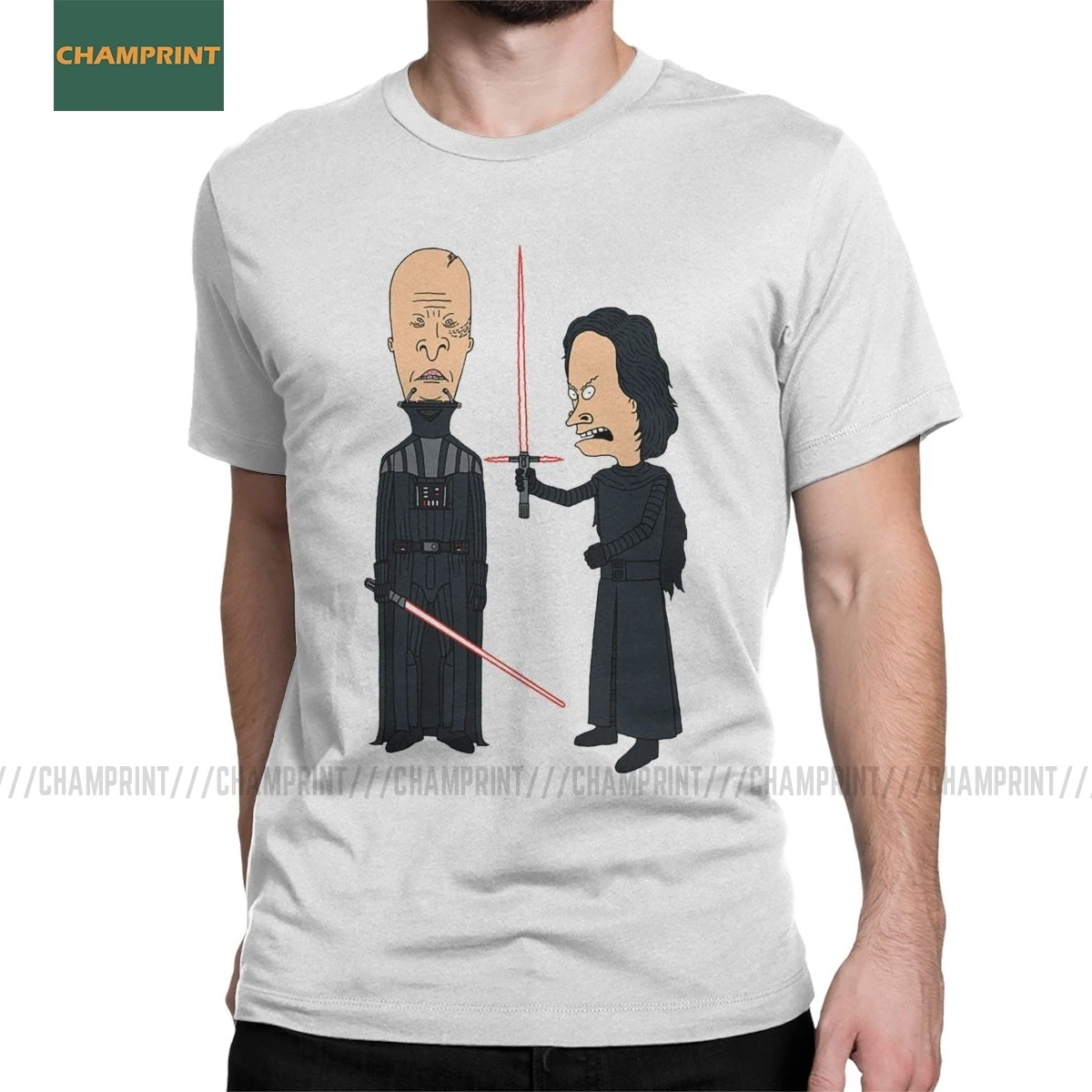 Мужские хлопковые винтажные футболки с надписью dump Darkside и Beavis And Butthead топы