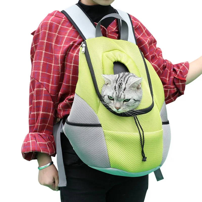 

New Arrival Dog Travel Bag Mesh Breathable Backpack Portable Cat Carrier Durable Pet Carrier Comfort Dog Shape Bag Pet Products