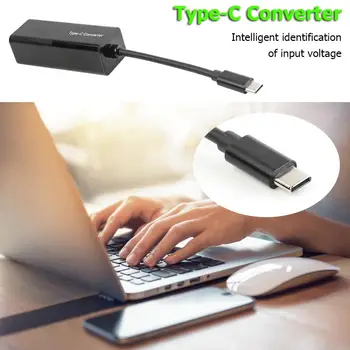 

Durable Type-C Converter Delicate Design USB Type-C Converter DC Power Jack Connector Plug to USB C Charging Adapter Plug