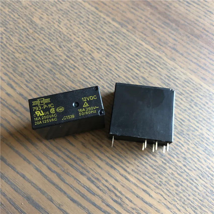 Силовое реле 793-P-1C-24VDC 793-P-1C-S 001-24VDC 793-P-1C-12VDC 793-P-1C-48VDC 16a 250 В переменного тока 8