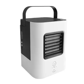 

CARZKOOL Portable USB Cooling Air Fan 5V Silent Bladeless Cooler with Adjustable Two Speed Modes Home Office Mini Fan