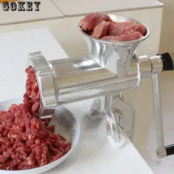 

Manual Meat Grinder Sausage Maker Stainless Steel Sausage Stuffer Pasta Maker Meat Vegetable Grinder Mincer For Home 405