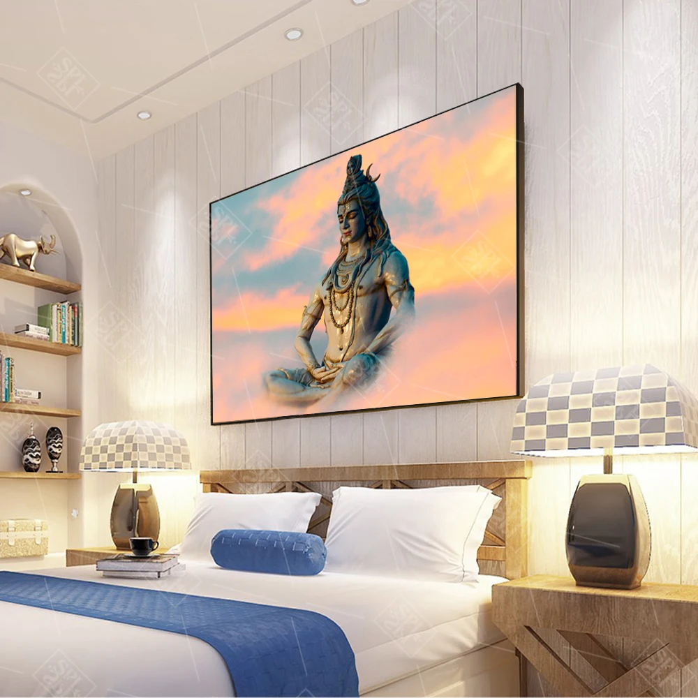 Shiva-Lord-Wall-Art-Posters-And-Prints-Hindu-Gods-Portrait-Canvas-Painting-Religious-Hinduism-Wall-Picture (1)