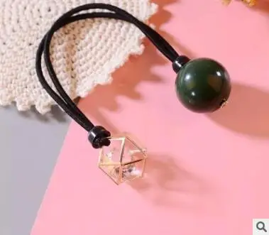 8 120 шт./лот, сделай сам, простой, мульти, выдолбленный, алмазная резинка для волос, эластичные жемчужные резинки, инструменты для укладки волос, аксессуары HA1759 - Цвет: 8