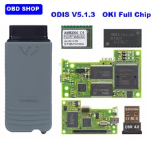 VAS 5054A ODIS V5.1.3 keygen OKI Bluetooth AMB2300 VAS 6154 wifi VAS5054A полный чип VAS5054 UDS для VAG диагностический инструмент