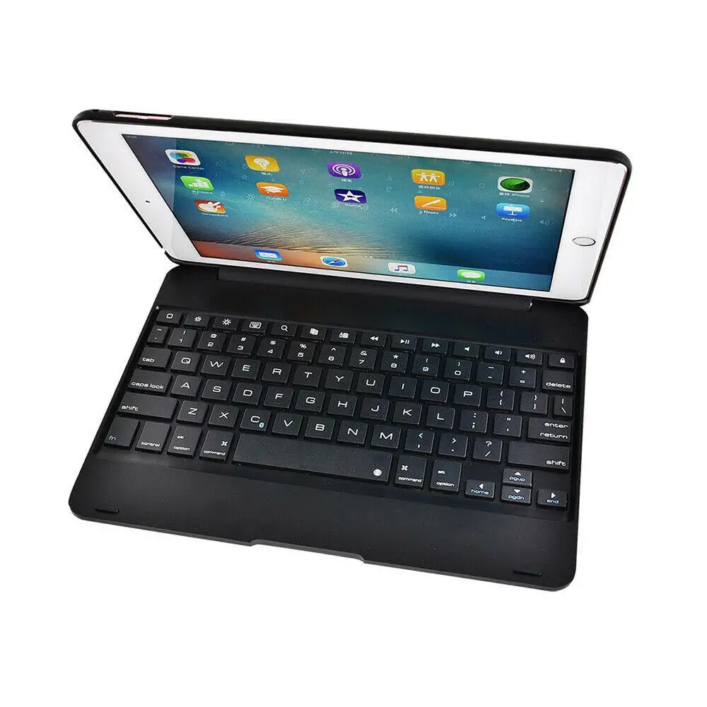 black Беспроводная Bluetooth клавиатура для Apple iPad Air1 Air2 Pro 9," / - Цвет: black