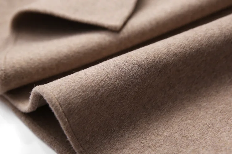 Mozuleva 2020 Handmade Double-Sided Wool Skirt 2020 New Woolen Skirt Skirt Skirt Autumn   Womens Dress Knee-Length Skirt
