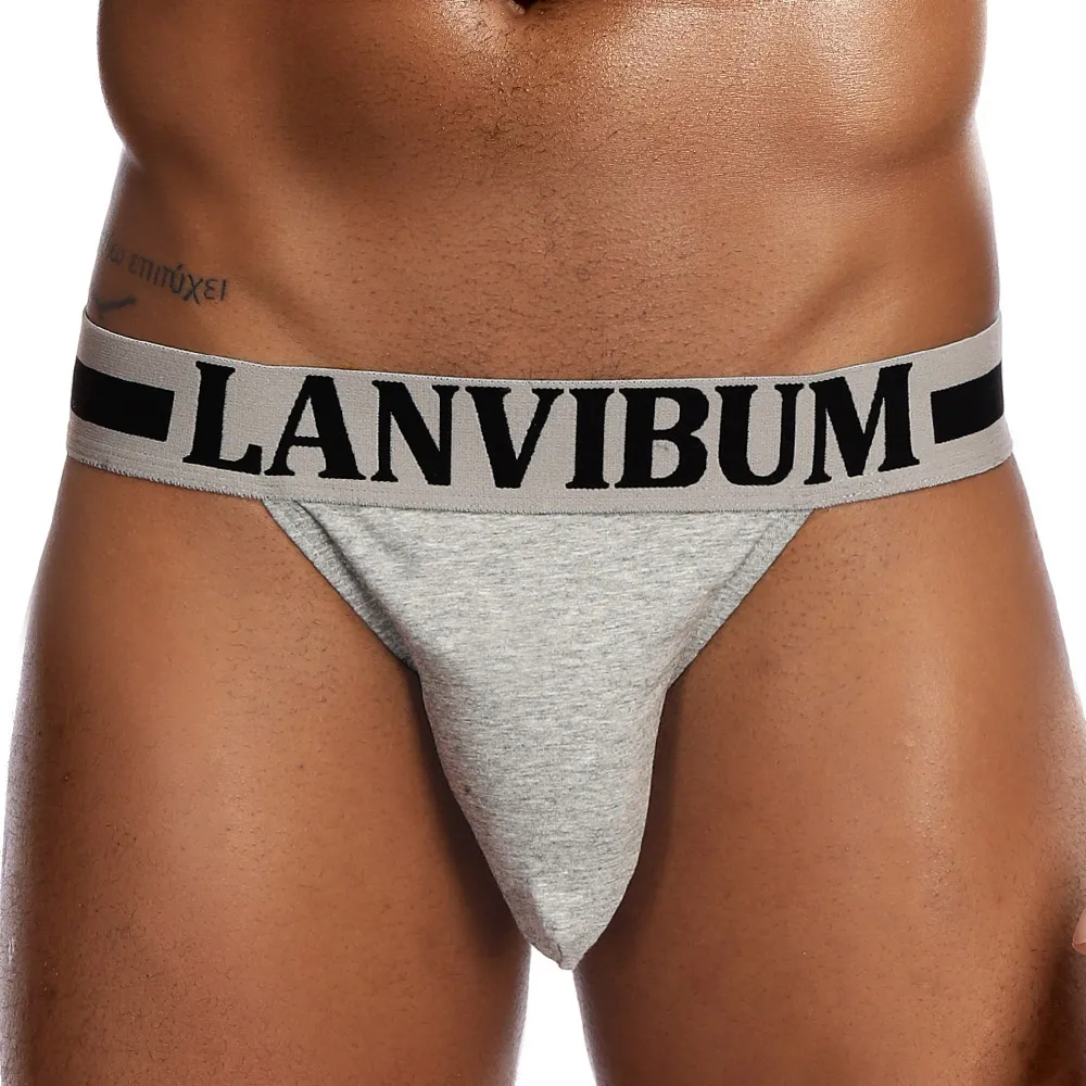 LANVIBUM Мужское нижнее белье трусы дышащие мягкие хлопковые спортивные мужские