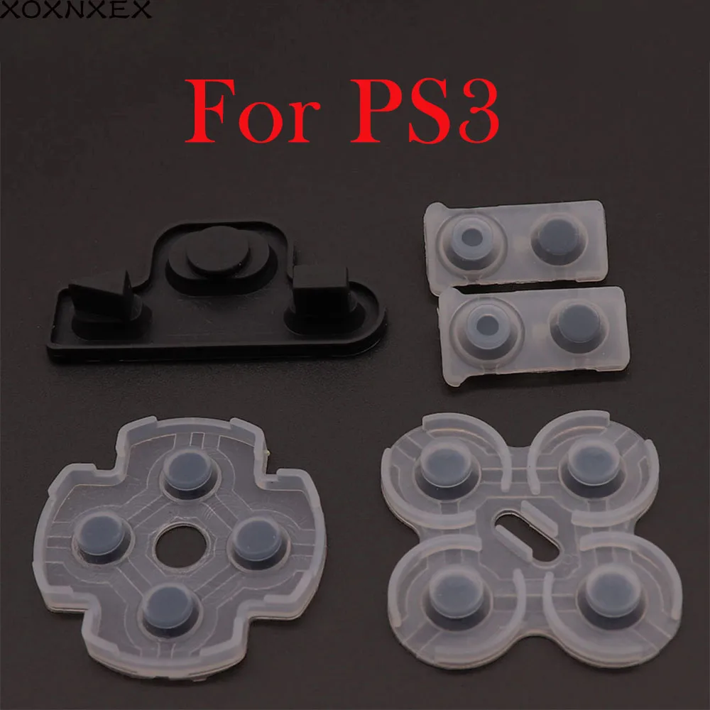 Per Controller Ps3 Gomma Conduttiva Per Sostituzione Del Pad Del Pulsante Conduttivo In Silicone In Gomma Morbida Ps3