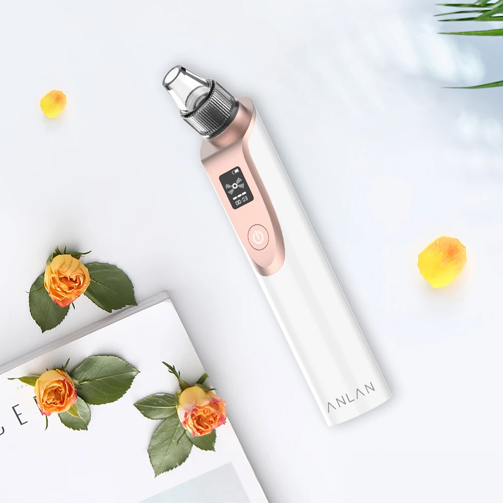ANLAN Blackhead Remover Vacuum Pore Cleaner Acne Comedones Removal Black Head Remover Face Care Pimples Tools Comedone Extractor