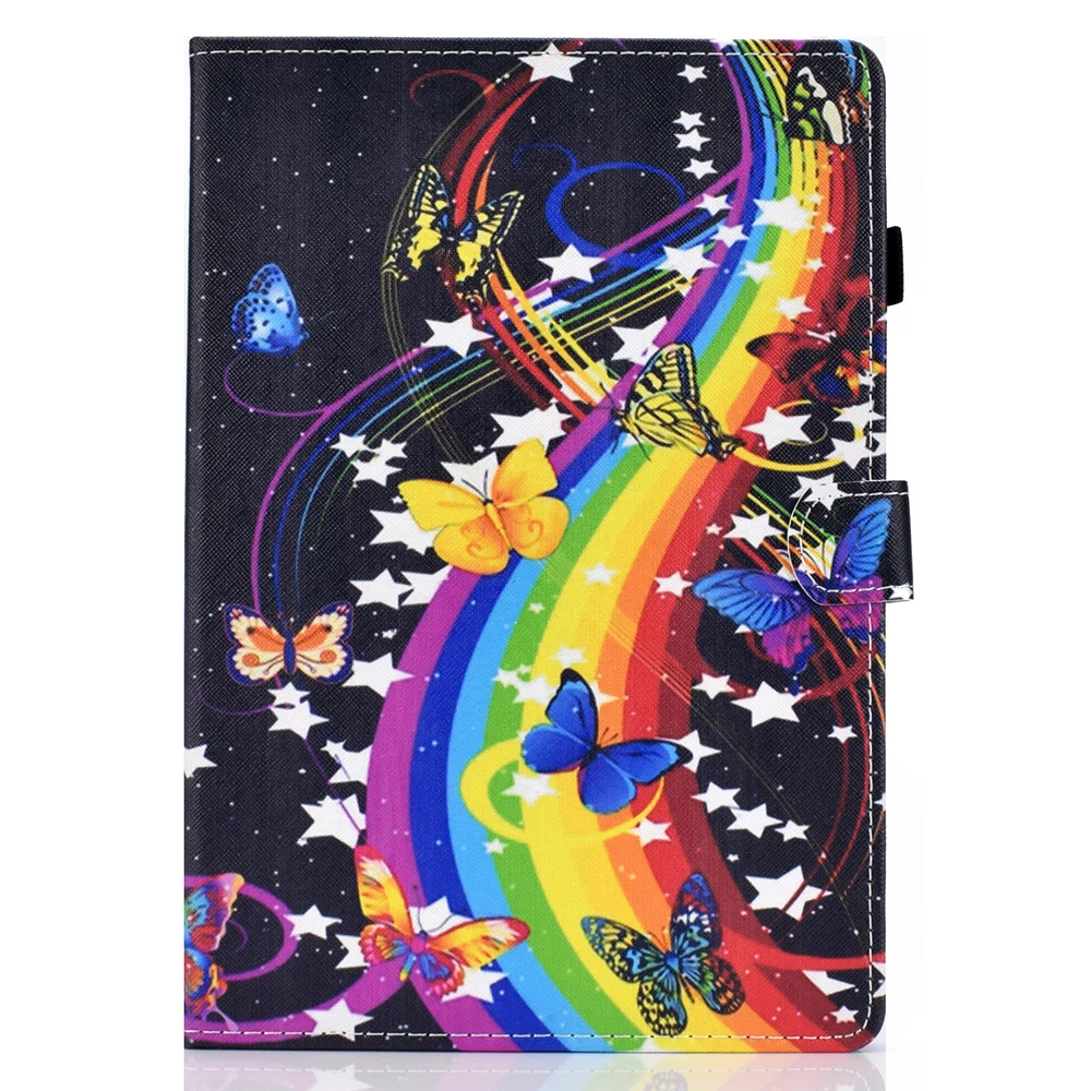 Чехол для iPad Pro 10,5 чехол для Apple iPad Air 3 10,5 дюймов PU кожаный магнитный штатив смарт-чехол Чехол с мультяшным рисунком - Цвет: as photo