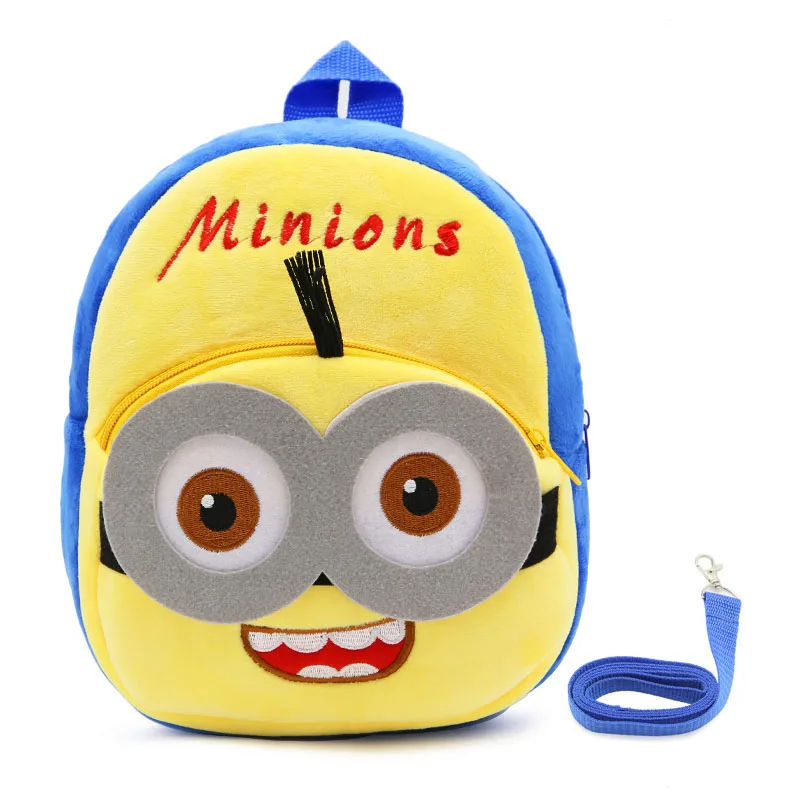 As Picture Плюшевые рюкзаки с защитой от потери, Mochila, hello kitty, Minnie, рюкзак, Bolsa, Сумка с медведем, сумки для девочек, детская сумка с кроликом, Mochila - Цвет: As Picture