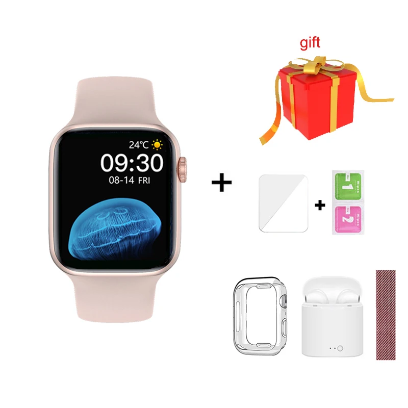 2022 IWO 14 Pro Watch 7 Smartwatch Sleep Monitor Heart Rate Bluetooth Clock Series 7 Woman Men Smart Watch  PK IWO 13 PRO X8 MAX 