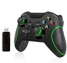 Manette de jeu sans fil 2.4GHZ, Compatible avec Xbox One/ One S/ One X et PC 