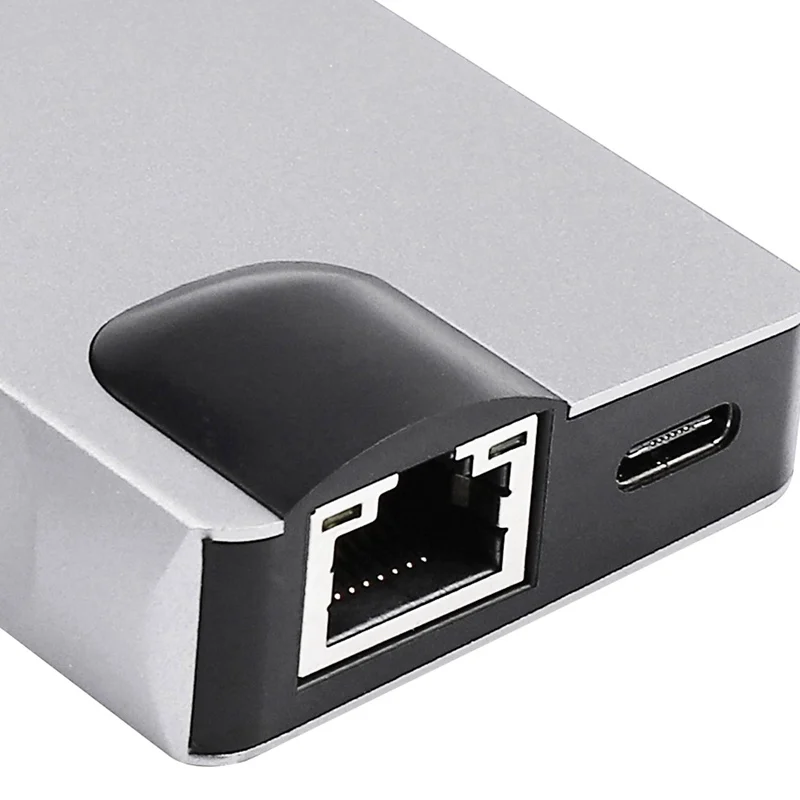 Док-станция 3,0 usb-хаб type C к HDMI 4K VGA PD RJ45 Gigabit LAN SD/TF карта HDMI концентратор адаптер станция для Macbook Pro samsung