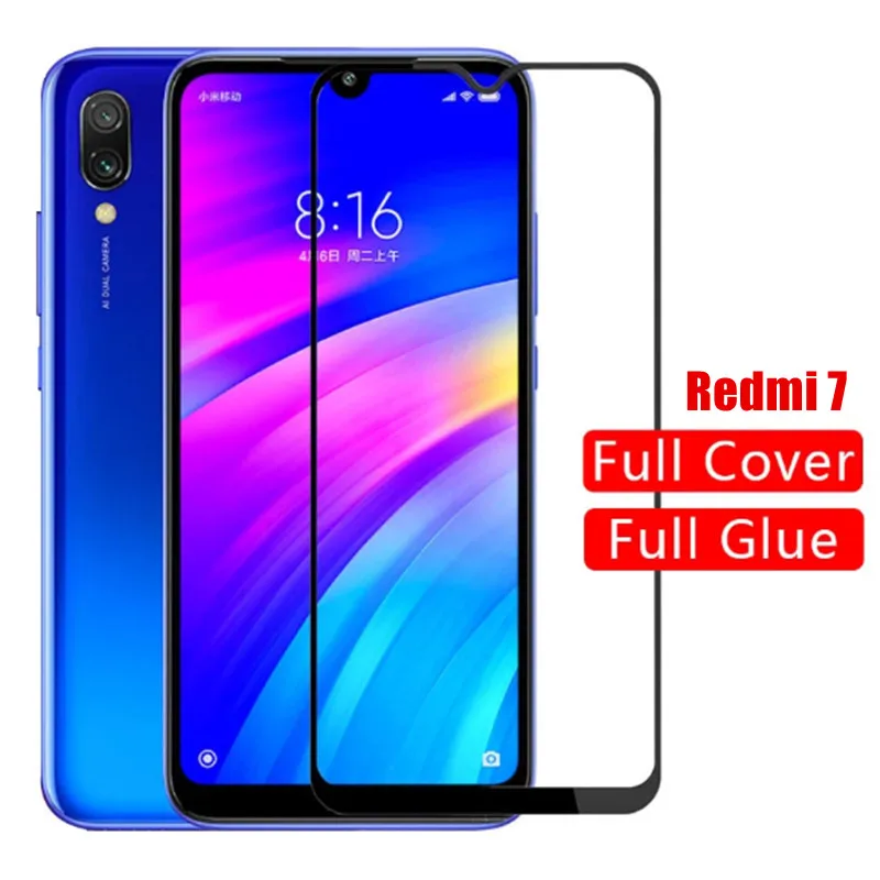 2 шт. для Xiaomi Redmi 7 xiomi redmi7 защитное стекло Защита экрана телефона на xaomi Ksiomi redmi
