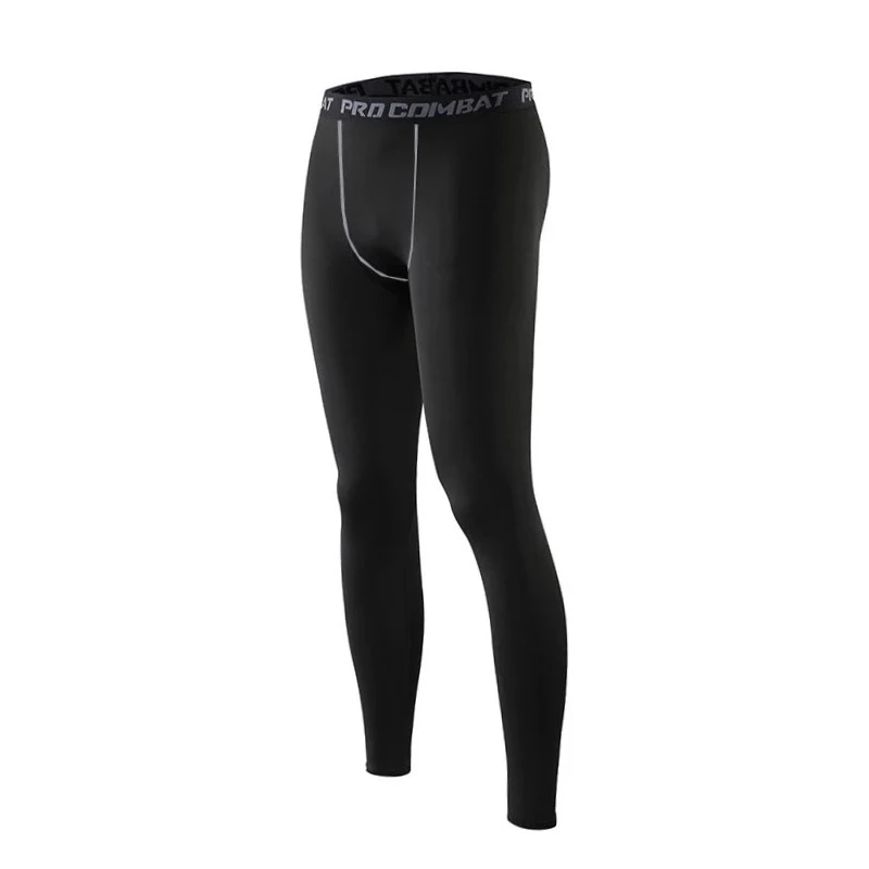 Gray line Compression Pants Mens Leggings Tights Men Sport Pants Fitness Sports Leggings Man Running Pants Compression Men Running Pants - Цвет: Gray line
