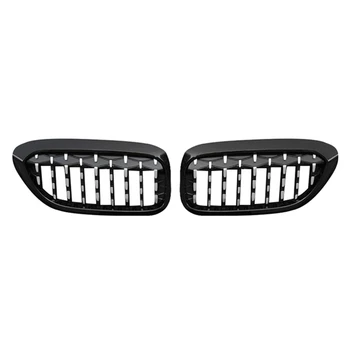 

1 Pair Front Kidney Grille for Bmw New 5 Series G30 G38 2018-2019 Grille Meteor Style Front Bumper Grill Car Styling