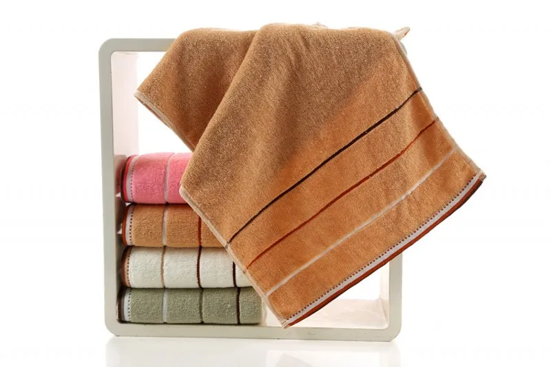 Хлопковое полотенце 4 цвета Доступно хлопковое волокно натуральное экологически чистое вышитое банное полотенце
