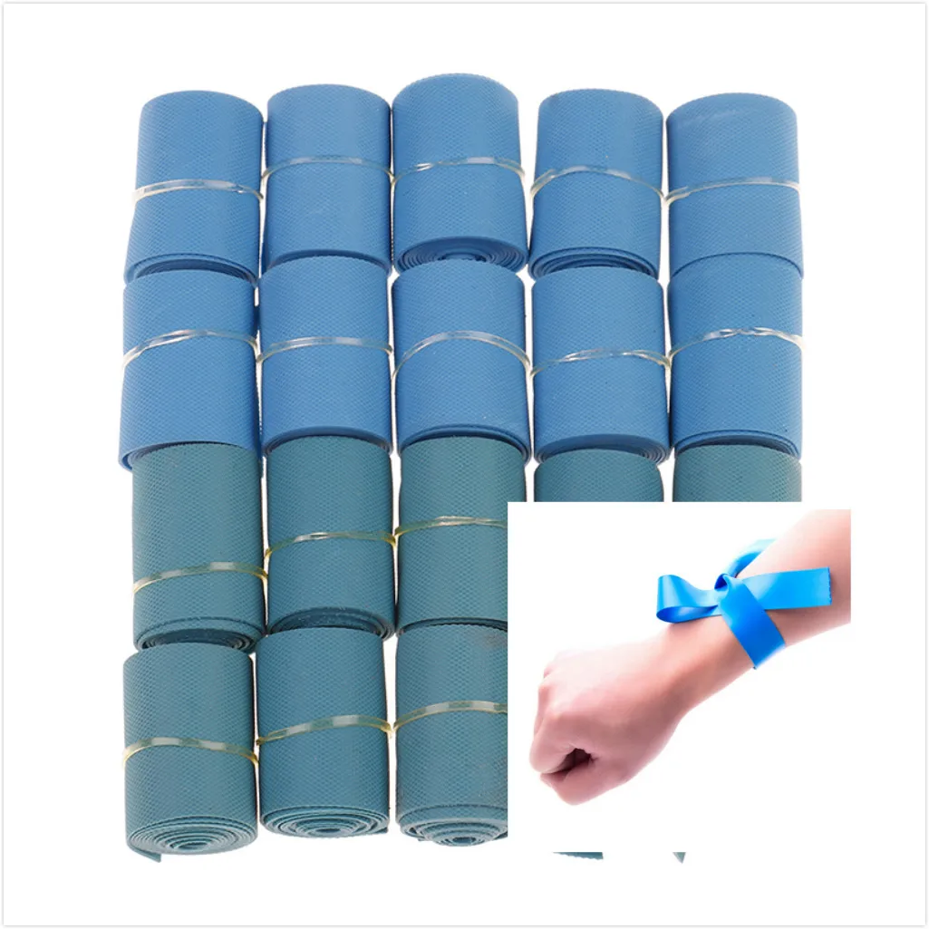10Pcs/Set Safety Survival Latex Tourniquet Medical Emergency Tourniquet