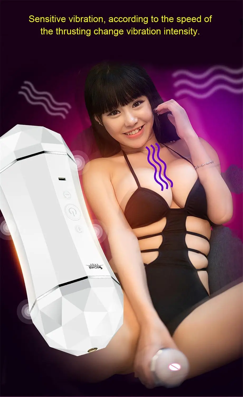 Секс игрушки для мужчин искусственная киска Мужская мастурбация голосовая