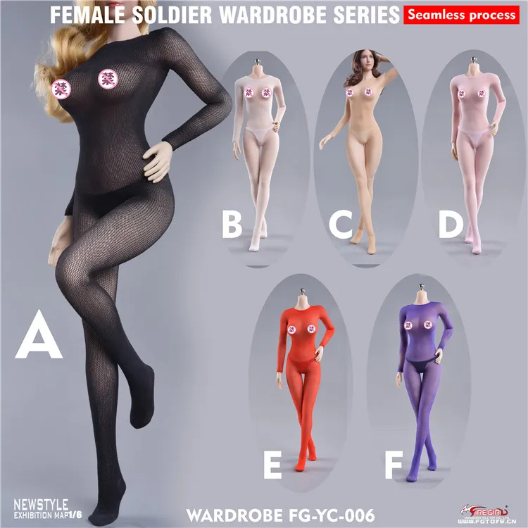 Fire Girl Toys 1/6 Sexy Female Seamless Pantyhose for 12inch Action Figure DIY FG-YC-003 | Игрушки и хобби