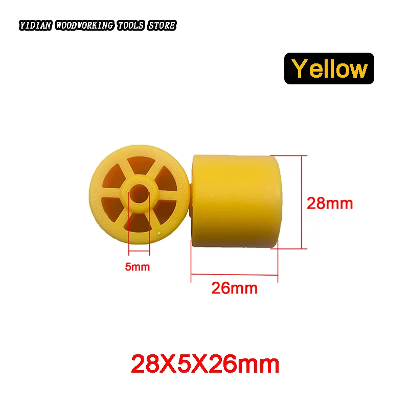 Plastic Roller Bracket Roller for Conveyor/supporting Wheel for Conveyor Edgebanding Machine Parts BKR008
