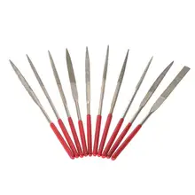 

75% Discounts Hot! 10Pcs Guitar Fret Nut Saddle Slot Pickguard Grind Maintenance File Repair Tool