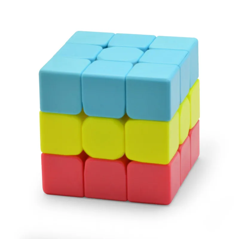 3x3x3 в форме листа, единорог, без наклеек, красочные скоростные игрушки pandora cube для мальчиков, развивающие игрушки, детский Спиннер, подарки