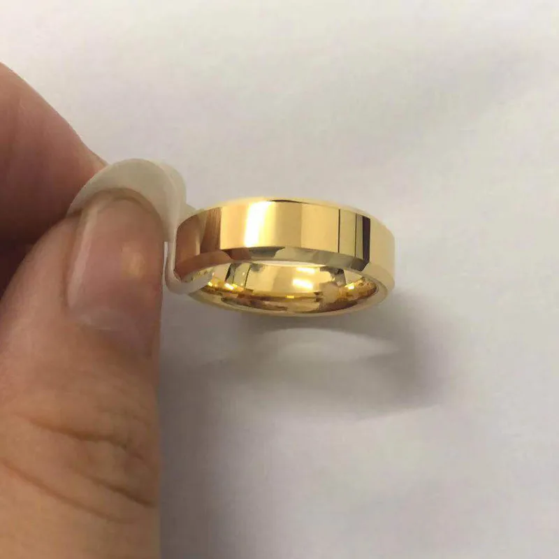 

Modyle 6MM wide Classic Tungsten Carbide Ring