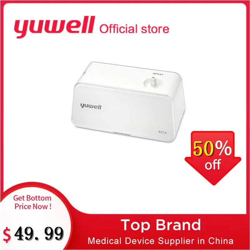 

Yuwell 405A Air-compressing Nebulizer Compressor Nebulizer Inhalation Atomizer Inhaler nebulizer Respirator Steaming Devices