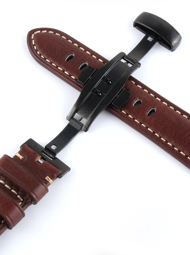 Итальянский ремешок из натуральной кожи 22 мм для samsung gear S3 Classic Frontier gear 2 Neo Live huawei Watch Band