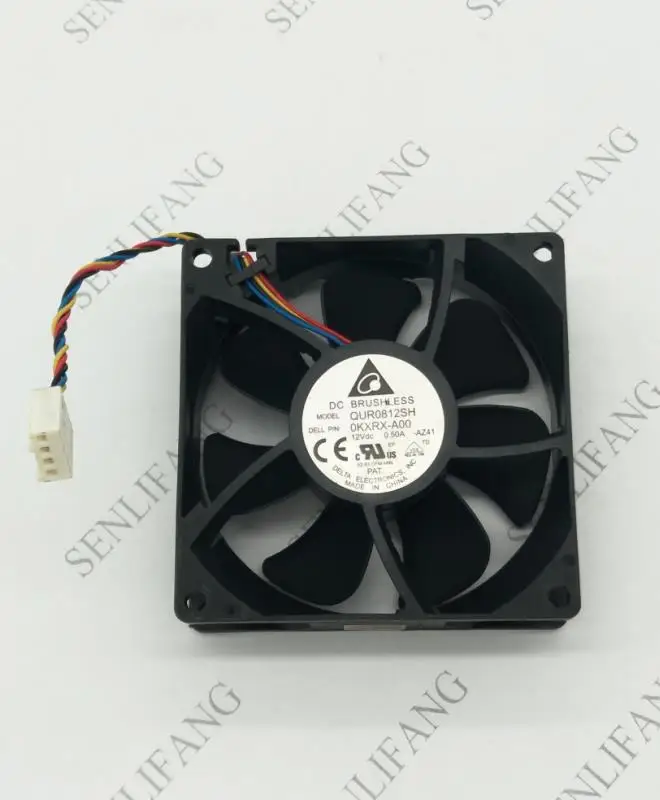 Для Dell 3020 3040,3046, 3050,5050 Радиатор вентилятора вентилятор QUR0812SH 12V 0.5A 8 см WDRTF D0W1H DW014 - Цвет лезвия: Fan QUR0812SH