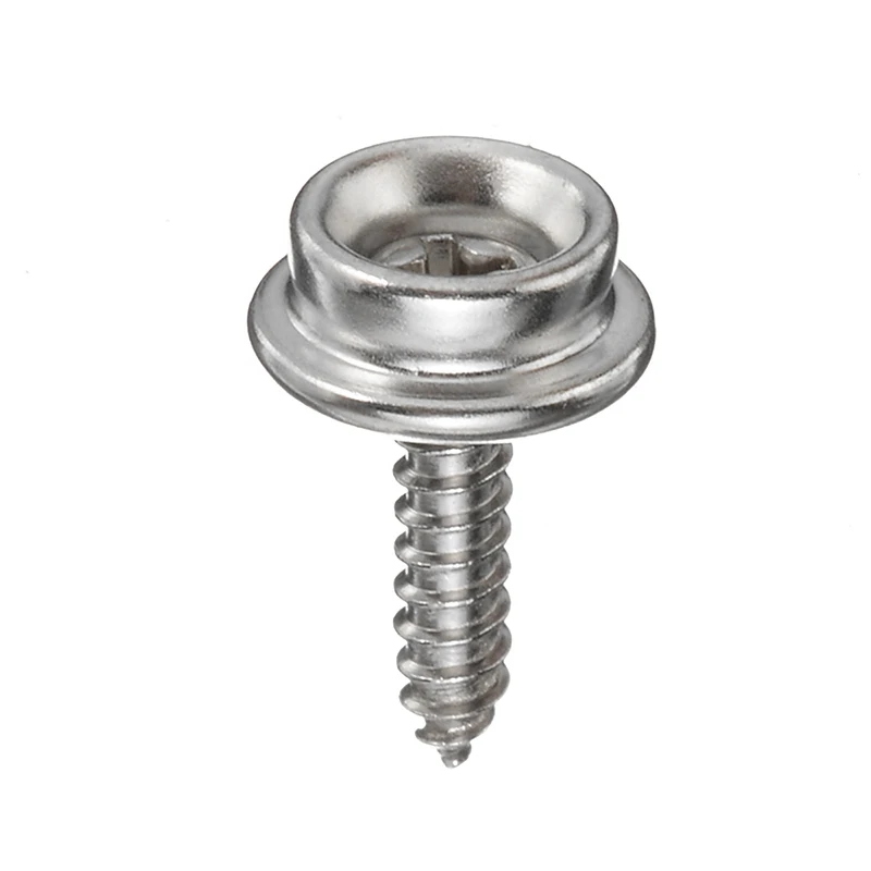 New Arrival 1Set 62pcs Metal Steel Boat Cover Canvas Snap Fastener Repair Kit SL Marine Hardware Accessories