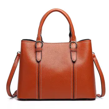 

Women's Bag Leather New Ladies Leather Fashion Portable Multi-functional First Layer Leather Shoulder Messenger Bag