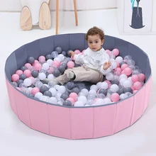 Balle de piscine pliable sec et infantile en forme océan et parc pour bébé, jeux d'aire, jouets pour enfant cadeau d'anniversaire,