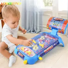 Детские игровые автоматы для пинбола, игровые автоматы для пинбола, интерактивные настольные развивающие семейные вечерние игрушки для родителей и детей