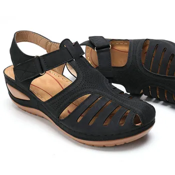 

Women Sandals New Summer Shoes Woman Plus Size 44 Heels Sandals For Wedges Chaussure Femme Casual Gladiator Sandalen Dames