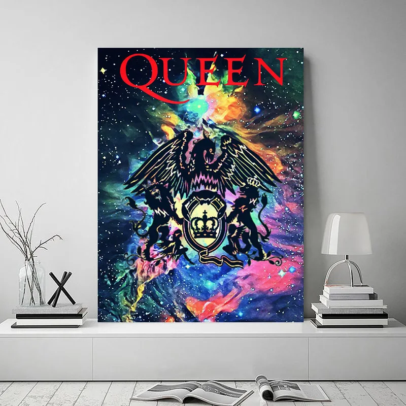 Постер Queen Rock с музыкальной командой Фредди Меркьюри богемный постер Рапсодией