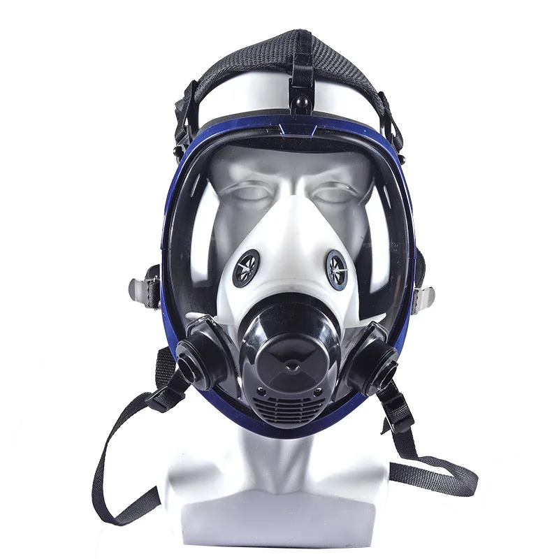 

Gas mask spray paint chemical dust-proof full-face large formaldehyde-proof silicone helmet masks