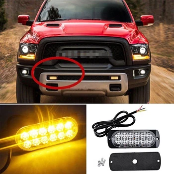 

Car Truck Warn Safety Urgent Light Super Bright Lamp DC 12-24V 333mA 36W 12LED Driving Beam Exterior Parts Bulbs