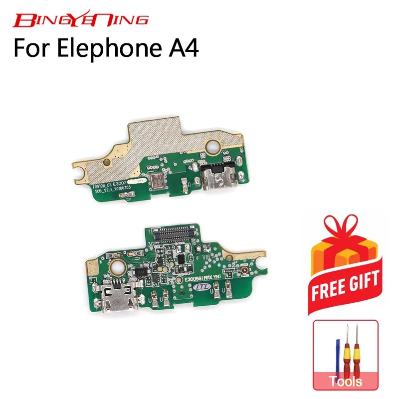 BingYeNing новинка оригинальная зарядная плата с usb разъемом для Elephone A4/A4Pro зеркальный
