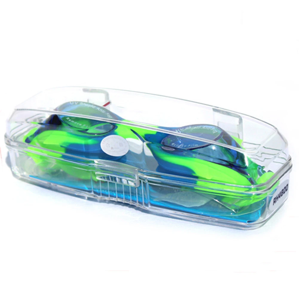 Спортивные очки для плавания детские очки для плавания противотуманные регулируемые водонепроницаемые детские для серфинга красочные силиконовые для дайвинга