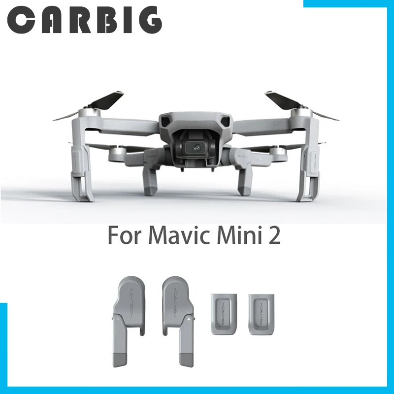 PGYTECH для DJI Mavic Pro Mini 2 посадка Шестерни расширение пропеллер с мотором Держатель Фиксатор защита Кардана