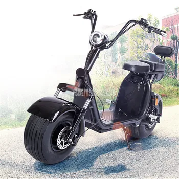 

X7 PLUS 1500W/2000W Electric Scooter Vehicle Shock Absorption Battery Removable Double Person Electric Motorcycle EBike