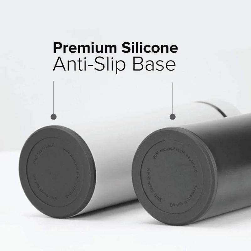 Insulated Stainless Steel Smart Water Bottle with LCD Temperature Display