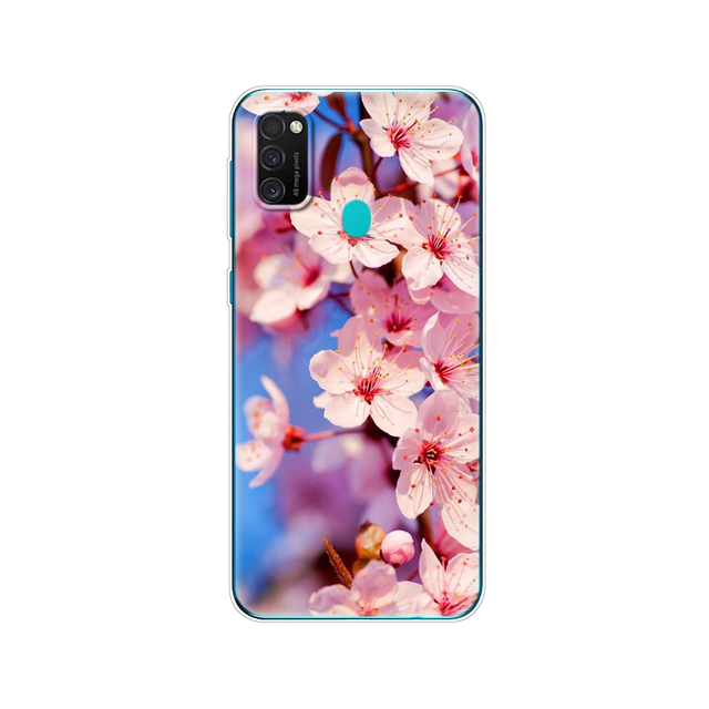 Samsung M21 Case 6.4" Soft Silicon Tpu Cover For Samsung Galaxy M21 M 21 SM-M215FZGUSER m215 Phone Back Shell Bumper Funda